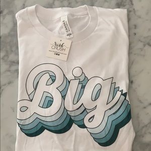 Sorority white T-shirt Big/Little